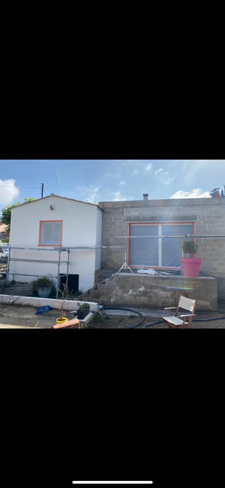 Aménagements extérieurs — vue du chantier 21