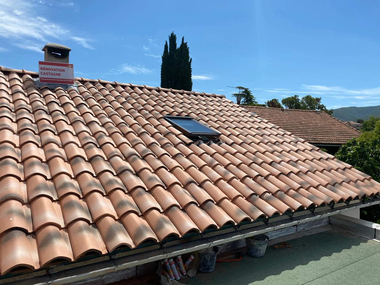 Toiture & couverture — chantier Rénovation Castagne