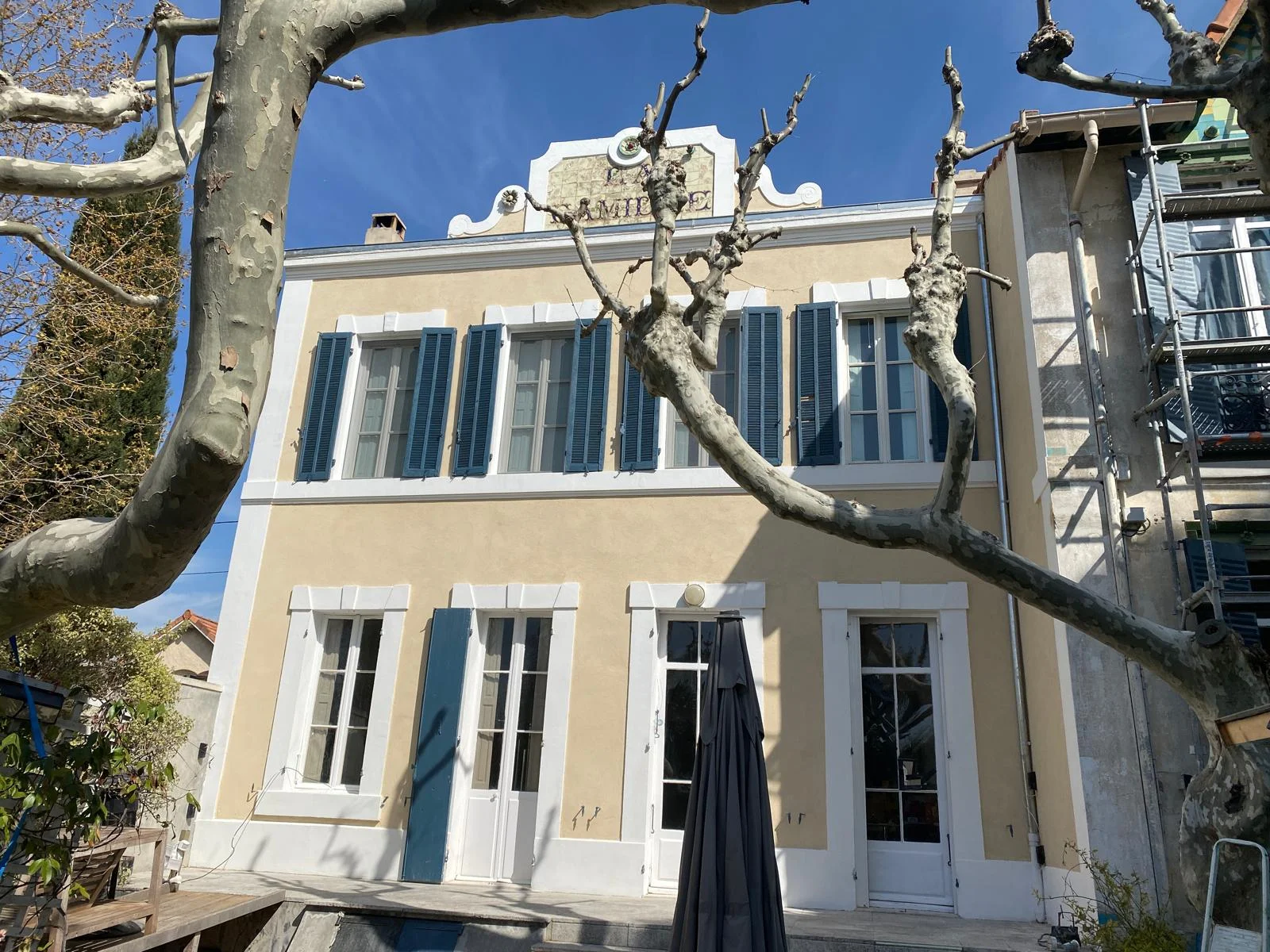 Façades & ravalement — chantier Rénovation Castagne